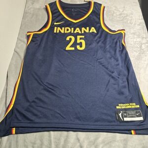 Indiana Fever Bonner 25 WNBA Jersey Womens XL Blue Nike Explorer Edition New